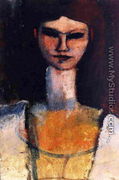 Bust of a Young Woman - Amedeo Modigliani