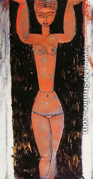Caryatid III - Amedeo Modigliani