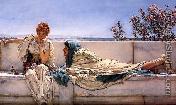 Pleading - Sir Lawrence Alma-Tadema