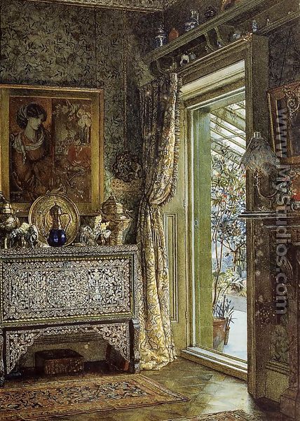 Drawing Room, Holland Park - Sir Lawrence Alma-Tadema