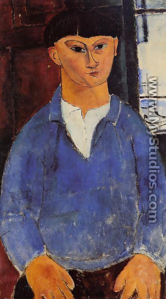 Portrait of Moise Kisling I - Amedeo Modigliani