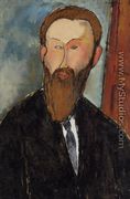 Portrait of the Photographer Dilewski - Amedeo Modigliani