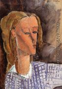 Portrait of Beatrice Hastings IV - Amedeo Modigliani