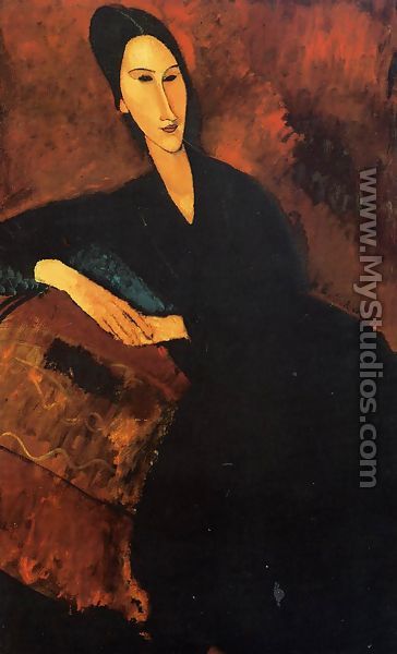 Portrait of Anna Zborowska - Amedeo Modigliani