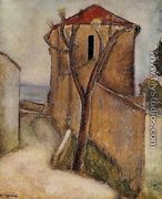 Landscape in the Midi - Amedeo Modigliani