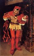 Keying Up - the Court Jester - William Merritt Chase