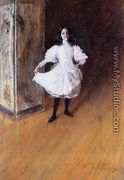 Portrait of the Artist's Daughter (Dorothy) - William Merritt Chase