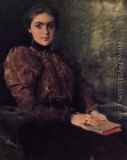 Portrait of Miss F. Deforest - William Merritt Chase