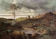 The Roman Campagna in Winter - Jean-Baptiste-Camille Corot