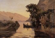 View at Riva, Italian Tyrol I - Jean-Baptiste-Camille Corot