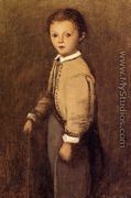 Fernand Corot, the Painter's Grand Nephew, at the Age of 4 and a Half Years - Jean-Baptiste-Camille Corot