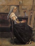 The Artist's Studio III - Jean-Baptiste-Camille Corot