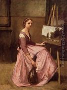 The Artist's Studio IV - Jean-Baptiste-Camille Corot