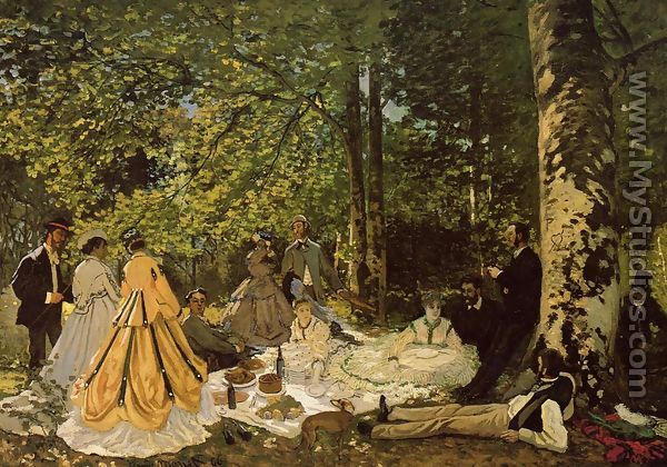 Luncheon on the Grass - Claude Oscar Monet