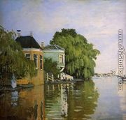 Zaandam (detail) - Claude Oscar Monet