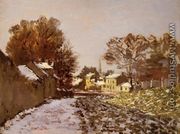 Snow at Argenteuil I - Claude Oscar Monet