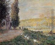 The Banks of the Seine, Lavacour - Claude Oscar Monet