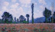 Poppy Field, Giverny - Claude Oscar Monet