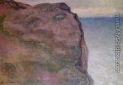 Cliff at Petit Ailly, at Varengeville - Claude Oscar Monet
