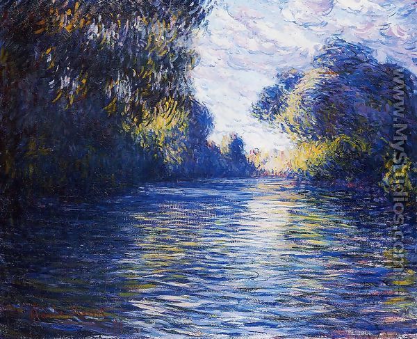 Morning on the Seine IV - Claude Oscar Monet
