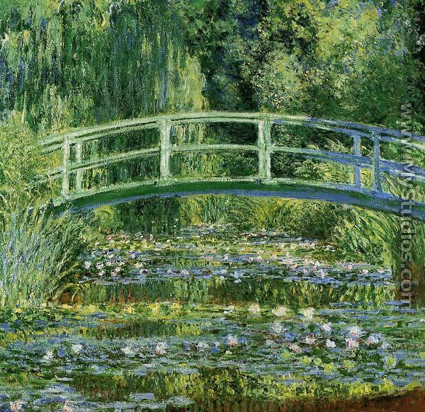 Water-Lily Pond - Claude Oscar Monet