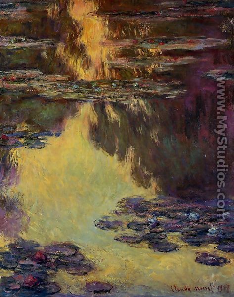 Water-Lilies 8 - Claude Oscar Monet