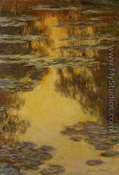 Water-Lilies 13 - Claude Oscar Monet