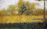 Edge of Wood, Springtime - Georges Seurat