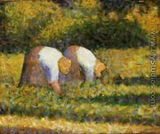 Farm Women at Work - Georges Seurat