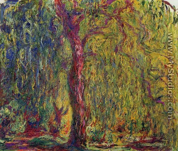Weeping Willow V - Claude Oscar Monet