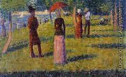 The Rope-Colored Skirt - Georges Seurat