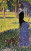 Woman with a Monkey - Georges Seurat