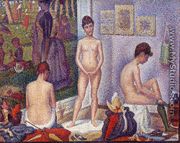 Models (small version) - Georges Seurat