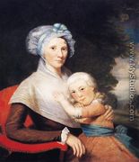 Martha Tennent Rogers and Daughter - Ralph Earl