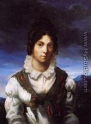 Portrait of a Young Woman (probably Alexandrine-Modeste Caruel) - Theodore Gericault