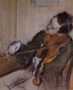L'Altiste - Edgar Degas