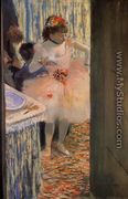 Dancer in Her Dressing Room II - Edgar Degas