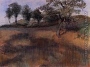 Plowed Field - Edgar Degas