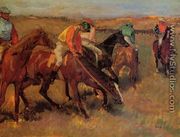Before the Race II - Edgar Degas