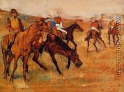 Before the Race III - Edgar Degas
