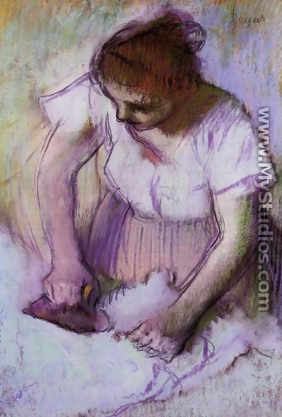 Woman Ironing IV - Edgar Degas