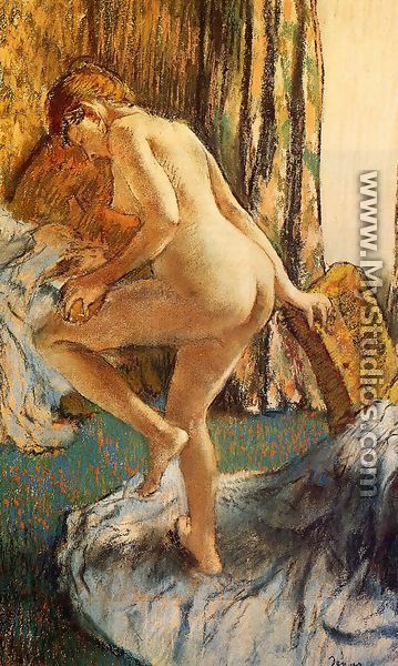 After the Bath IV - Edgar Degas