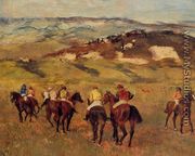 Racehorses I - Edgar Degas
