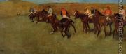 At the Races - Before the Start - Edgar Degas