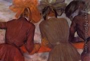 Women Leaning on a Railing - Edgar Degas