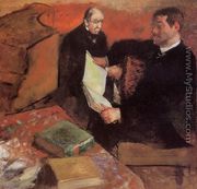 Pagan and Degas' Father - Edgar Degas