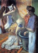 Breakfast after the Bath II - Edgar Degas