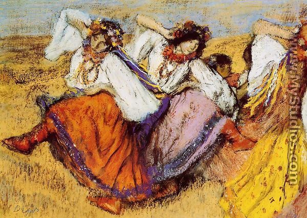 Russian Dancers III - Edgar Degas