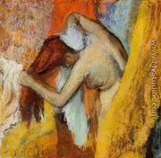 Woman at Her Toilette III - Edgar Degas