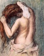 Woman Drying Herself VII - Edgar Degas